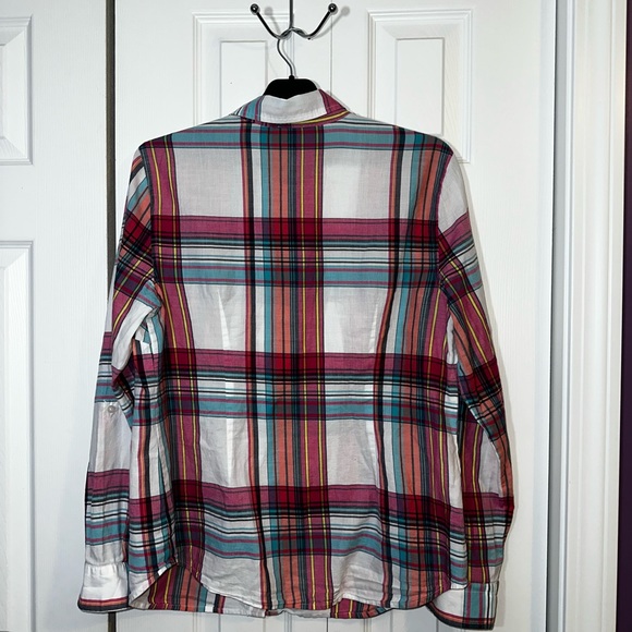 Talbots Button Up Top - Picture 2 of 3